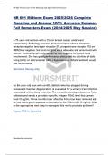 NR 601 Midterm Exam 2025&sol;2026 Complete  Question and Answer 100&percnt; Accurate Summer Fall Semesters Exam &lpar;2024&sol;2025 May Session&rpar;