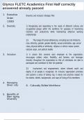Glynco FLETC Academics First Half correctly answered already passed