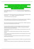 Arkansas State Board of Embalmers and Funeral Directors LRR Exam Questions and Correct Answers &lpar;100&percnt;COMPLETE ANSWERS&rpar; ALREADY GRADED A&plus; 100&percnt; satisfaction guaranteed