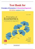 Test Bank for Principles of Economics&colon; A Streamlined Approach 4th Edition by Robert H&period; Frank isbn-9781264058624 Chapter 1 Version 1 Verified Guide 