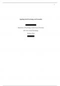 PSY 102 Topic 6 Assignment&semi; Applying Social Psychology and Personality - Obj&period; Topic