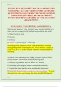 EVOLVE HESI FUNDAMENTALS EXAM NEWEST 2025 TEST BANK&vert; 3 VERSIONS &lpar;VERSION A&comma; B & C&rpar;WITH COMPLETE 450 ACTUAL EXAM QUESTIONS AND CORRECT DETAILED ANSWERS &lpar;VERIFIED ANSWERS&rpar; ALREADY GRADED A&plus;&vert; EVOLVE HESI FUNDAMENTALS TEST BANK &lpar;BRAND NEW&excl;&excl;&rpar;
