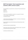 BOP Test Guide &sol; Test 2 questions and answers 100&percnt; correct to pass