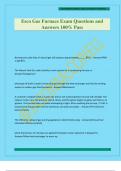 Esco Gas Furnace Exam Questions and Answers 100&percnt; Pass