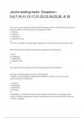 Jarvis Test Bank&colon; Chapters 5&ndash;7&comma; 10&ndash;12&comma; 17&comma; 21&ndash;26&comma; 30 &ndash; Comprehensive NCLEX Review Questions
