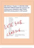 EXSC 508 Exam 1 Chapters 1-6 2025 REAL EXAM  QUESTIONS COMPLETE EXAM TEST &lpar;questions and  verified answers&rpar; FREQUENTLY MOST TESTED  QUESTIONS &vert;already graded A&plus;&vert;100&percnt; passed&excl;