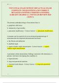 NNP 2 FINAL EXAM NEWEST 2025 ACTUAL EXAM&vert;  COMPLETE 150 QUESTIONS AND CORRECT  DETAILED ANSWERS &lpar;VERIFIED ANSWERS&rpar;  ALREADY GRADED A&plus;&vert; NNP EXAM REVIEW 2025  &lpar;NEW&excl;&excl;&rpar;