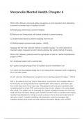 Test Bank for Varcarolis Mental Health Nursing Chapter 4 &ndash; Community and Inpatient Care NCLEX Q&A