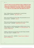 CMN 571 FINAL EXAM NEWEST 2025&vert; COMPLETE 200  REAL EXAM QUESTIONS AND CORRECT DETAILED  ANSWERS &lpar;VERIFIED ANSWERS&rpar; ALREADY GRADED  A&plus;&vert; CMN 571 EXAM REVIEW 2025 &lpar;BRAND NEW&excl;&excl;&rpar; 