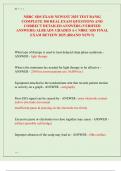 NBRC SDS EXAM NEWEST 2025 TEST BANK&vert;  COMPLETE 300 REAL EXAM QUESTIONS AND  CORRECT DETAILED ANSWERS &lpar;VERIFIED  ANSWERS&rpar; ALREADY GRADED A&plus;&vert; NBRC SDS FINAL  EXAM REVIEW 2025 &lpar;BRAND NEW&excl;&excl;&rpar; 