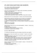 AP LANG EXAM QUESTIONS AND ANSWERS