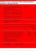 RMI3011-Exam 2 questions with verified answers graded A&plus; already passed