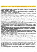 PHS-104 TEST 3 QUESTIONS AND ANSWERS GRADED A&plus; LATEST UPDATE&period;