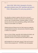 PAEA EOC 2025&comma; PAEA Summative Practice&comma;  physician assistant exam&comma; EOC questions and answers&comma;  PAEA 150 questions&comma; PA exam prep&comma; graded A&plus;