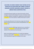 LSUS MHA 710 EXAM 4 NEWEST 2025 TESTING ACTUAL  EXAM WITH 40 QUESTIONS AND CORRECT DETAILED  ANSWERS &lpar;VERIFIED ANSWERS&rpar; ALREADY GRADED A&plus;  &lpar;BRAND NEW&rpar; GUARANTEED PASS 