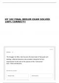 HY 102 FINAL BEELER EXAM SOLVED 100&percnt; CORRECT&excl;&excl;