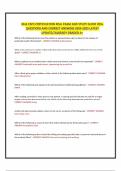 NHA CBCS CERTIFICATION REAL EXAM AND STUDY GUIDE 200&plus; QUESTIONS AND CORRECT ANSWERS 2024-2025 LATEST UPDATE&sol;&sol;ALREADY GRADED A&plus;