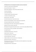 North Dakota State Law &lpar;Cosmetology&rpar; Exam Questions and Answers Fully Solved 