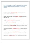   PCA - PLANT PATHOGENS FINAL EXAM QUESTIONS AND ANSWERS  &lpar;VERIFIED AND WELL DETAILED ANSWERS&rpar; LATEST UPDATE  2025&sol;2026 