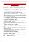 Human Nutrition Midterm Exam question with answers