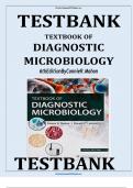 TEST BANK For Textbook Of Diagnostic Microbiology&comma; 6th Edition By Connie R&period; Mahon&comma; Verified Chapters 1 - 41&comma; Complete Newest Version