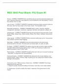 REE 3043 Paul Black- FIU Exam &num;1 Explore New  Actual Questions and Answers&vert;2025 Update&vert; 100&percnt; Correct&period;
