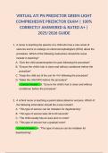 VIRTUAL ATI PREDICTOR GREEN LIGHT COMPREHESIVE PREDICTOR &vert; 180&plus; QUESTIONS AND VERIFIED ANSWERS &vert; 100&percnt; CORRECT & GRADED A&plus; &vert; 2025&sol;2026 GUIDE 