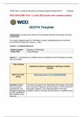 WGU D389 UXM3 Task 1 &vert; Latest 2025 Update with complete solution&period;