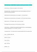 BIOC 3021 Exam 1 &lpar;2025&sol;2026&rpar; &vert; Questions and Accurate Answers &vert; Verified