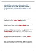 Class A&sol;B Operator Underground Storage Exam 2025  UPDATE&sol;PRACTICE QUESTIONS AND CORRECT VERIFIED  ANSWERS&lpar;complete solutions&rpar;ASSURED SUCCESS&sol;GRADED  A&plus;&excl;&excl;&excl; 