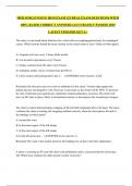 MED SURG EVOLVE HESI EXAM 125 REAL EXAM QUESTIONS WITH 100&percnt; RATED CORRECT ANSWERS &lpar;ACCURATELY PASSED&rpar; 2025 LATEST UPDATED GET A&plus;