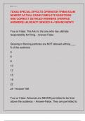 TEXAS SPECIAL EFFECTS OPERATOR TFM06 EXAM  NEWEST ACTUAL EXAM COMPLETE QUESTIONS  AND CORRECT DETAILED ANSWERS &lpar;VERIFIED  ANSWERS&rpar; &vert;ALREADY GRADED A&plus;&sol; BRAND NEW&excl;&excl;&excl; 