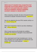 IRENE GOLD PT BOARDS FINAL EXAM&comma;PRACTICE  EXAM AND STUDYGUIDE NEWEST ACTUAL EXAM  COMPLETE 400 QUESTIONS AND CORRECT  DETAILED ANSWERS &lpar;VERIFIED ANSWERS&rpar;  &vert;ALREADY GRADED A&plus;&sol; BRAND NEW&excl;&excl;&excl; 