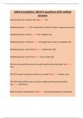 SANS Foundation&colon; SEC275 questions with verified answers