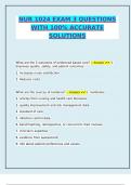 NUR 1024 EXAM 3 QUESTIONS WITH 100&percnt; ACCURATE SOLUTIONS