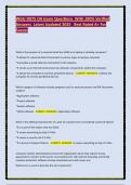 WGU D075 OA Exam Questions With 100&percnt; Verified Answers Latest Updated 2025 Best Rated A&plus; For Succes&period;