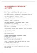 ALKY TEST QUESTIONS AND ANSWERS