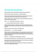 HPE 342 UNA Test Review Questions with correct Answers 2025&sol;2026&lpar; A&plus; GRADED 100&percnt; VERIFIED&rpar;&period;