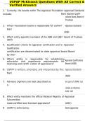 USPAP McKissock Questions With All Correct & Verified Answers