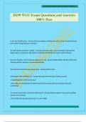 D199 WGU Exam Questions and Answers 100&percnt; Pass