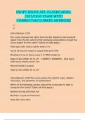 SWIFT RIVER ATI&colon; FLASHCARDS&comma; 2025&sol;2026 EXAM WITH CORRECT&sol;ACCURATE ANSWERS