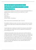 ITP 303 SESSION 9 QUESTIONS WITH 100&percnt;RATED ANSWERS 2024&sol;2025 LATEST UPDATED&sol;GET A&plus;