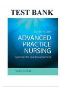 Test Bank For Advanced Practice Nursing&period; Essentials For Role Development 4th Edition