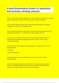 ANTI FRAUD TRAINING Exam  &lpar;BUNDLED&rpar; already passed