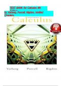 Test Bank For Calculus 9th Edition