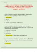 ATI RN VATI COMPREHENSIVE PREDICTOR 2023 FORM A&vert; COMPLETE 200 ACTUAL EXAM QUESTIONS AND CORRECT VERIFIED ANSWERS&sol; ALREADY GRADED A&plus;