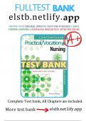 Test Bank For Contemporary Practical Vocational Nursing 
