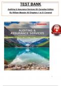 TEST BANK For Auditing & Assurance Services&colon; A Systematic Approach&comma; 11th Edition By William Messier Jr&comma; Steven Glover All 1-21 Chapters Covered &comma;Latest Edition