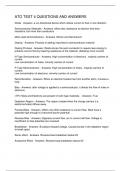 ATO TEST 4 QUESTIONS AND ANSWERS