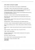 ATO TEST 6 STUDY GUIDE